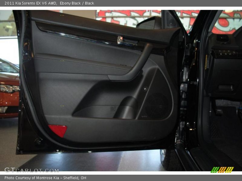 Ebony Black / Black 2011 Kia Sorento EX V6 AWD