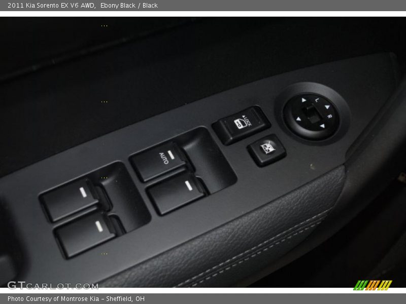 Ebony Black / Black 2011 Kia Sorento EX V6 AWD