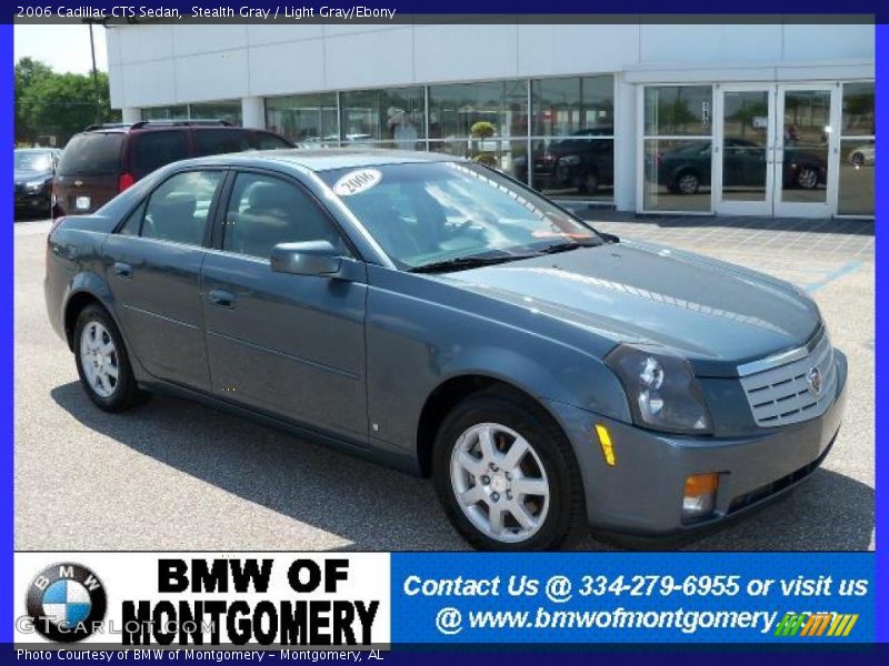 Stealth Gray / Light Gray/Ebony 2006 Cadillac CTS Sedan