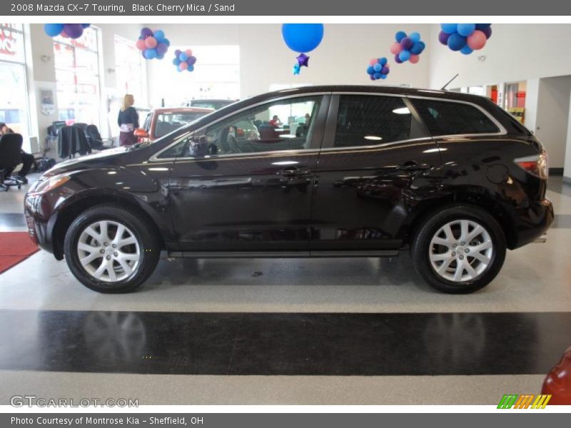 Black Cherry Mica / Sand 2008 Mazda CX-7 Touring