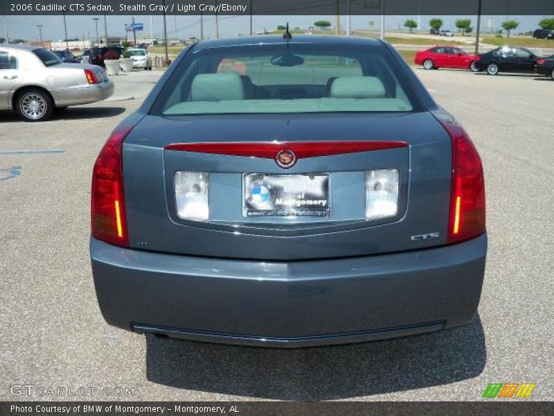 Stealth Gray / Light Gray/Ebony 2006 Cadillac CTS Sedan