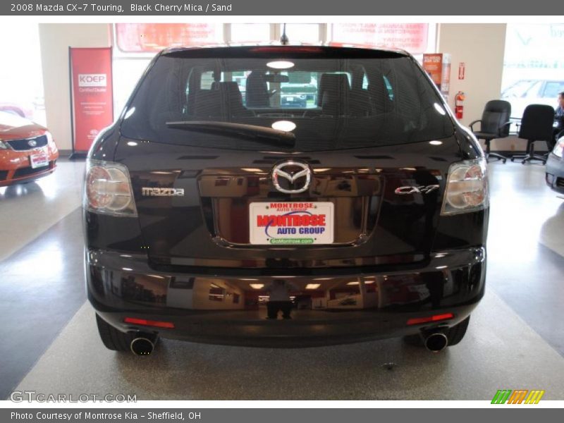 Black Cherry Mica / Sand 2008 Mazda CX-7 Touring