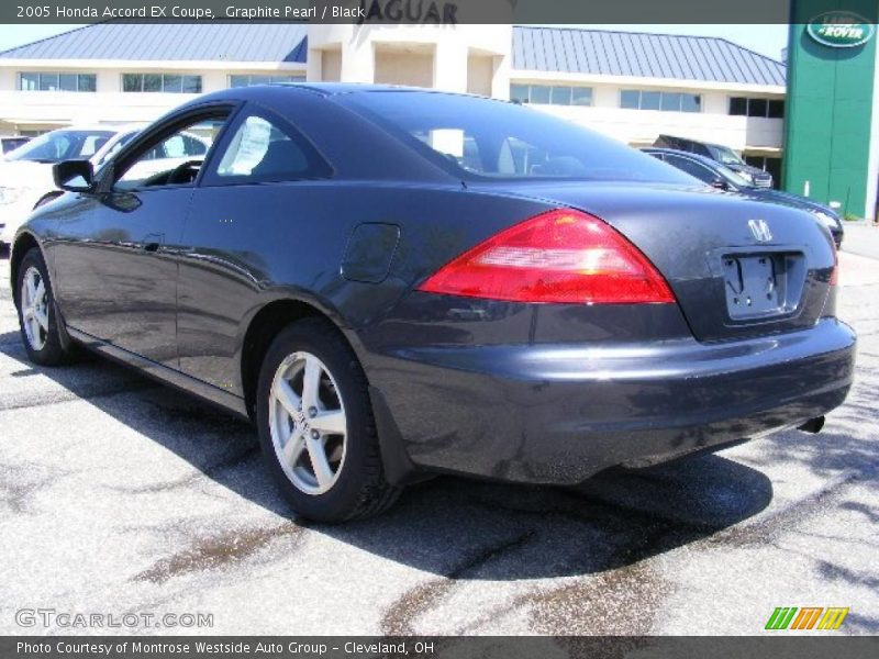 Graphite Pearl / Black 2005 Honda Accord EX Coupe