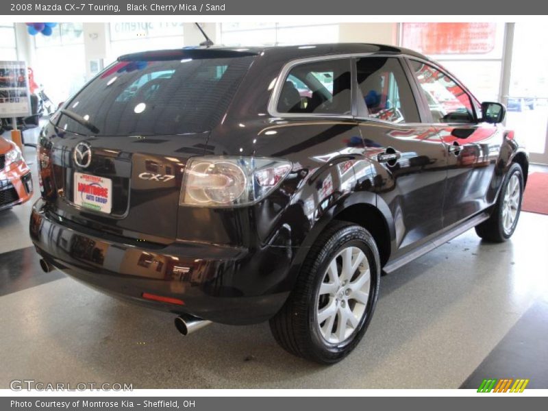 Black Cherry Mica / Sand 2008 Mazda CX-7 Touring