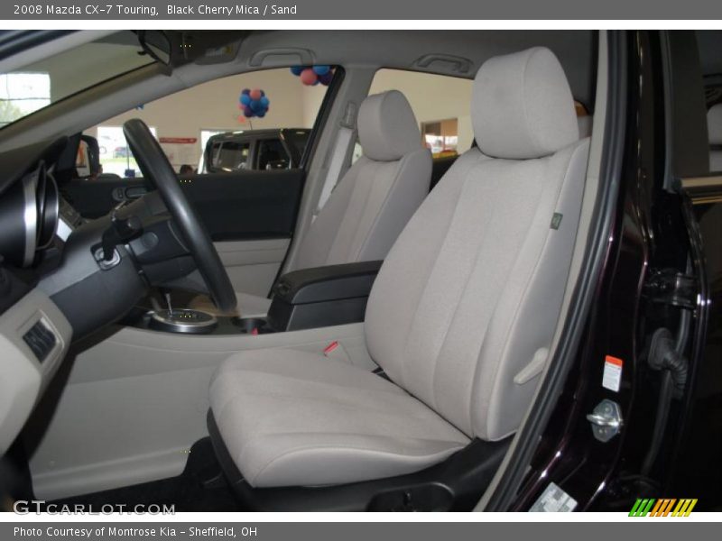 Black Cherry Mica / Sand 2008 Mazda CX-7 Touring