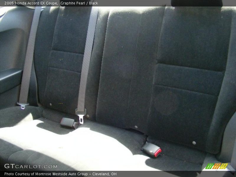 Graphite Pearl / Black 2005 Honda Accord EX Coupe