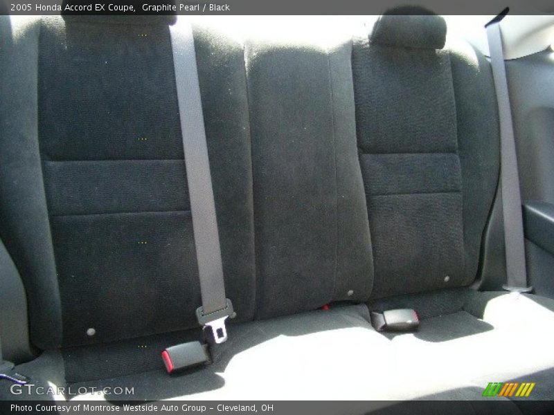Graphite Pearl / Black 2005 Honda Accord EX Coupe