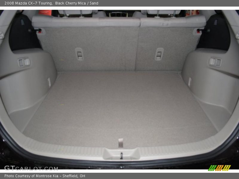 Black Cherry Mica / Sand 2008 Mazda CX-7 Touring