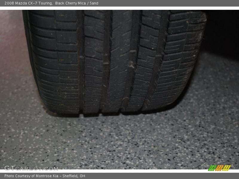 Black Cherry Mica / Sand 2008 Mazda CX-7 Touring