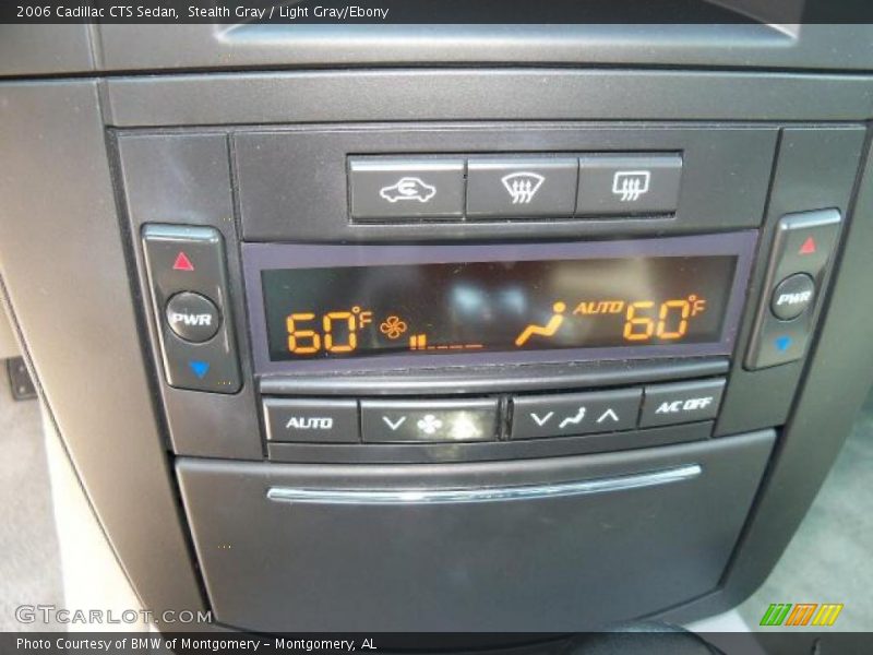 Stealth Gray / Light Gray/Ebony 2006 Cadillac CTS Sedan