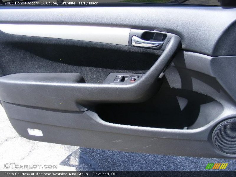 Graphite Pearl / Black 2005 Honda Accord EX Coupe