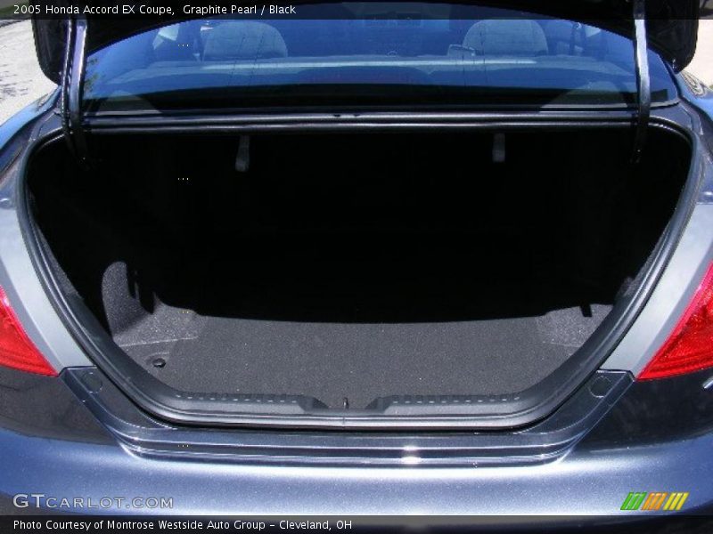 Graphite Pearl / Black 2005 Honda Accord EX Coupe
