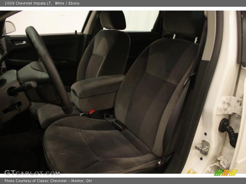 White / Ebony 2009 Chevrolet Impala LT