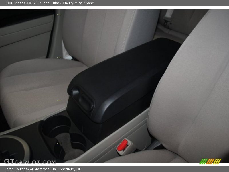 Black Cherry Mica / Sand 2008 Mazda CX-7 Touring