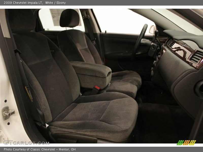 White / Ebony 2009 Chevrolet Impala LT