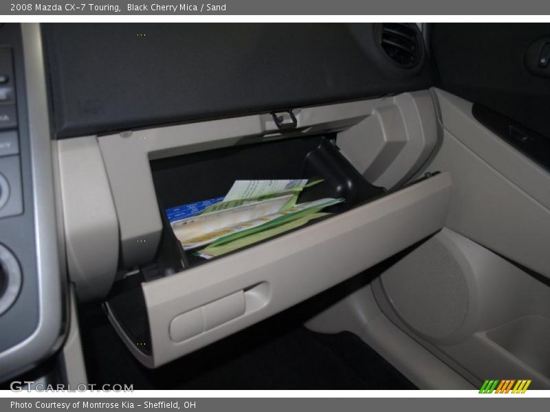 Black Cherry Mica / Sand 2008 Mazda CX-7 Touring