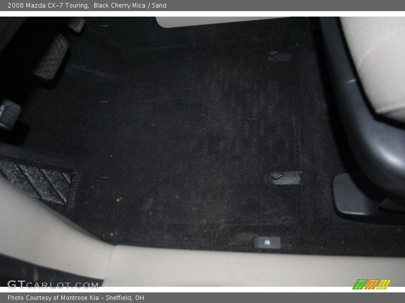Black Cherry Mica / Sand 2008 Mazda CX-7 Touring