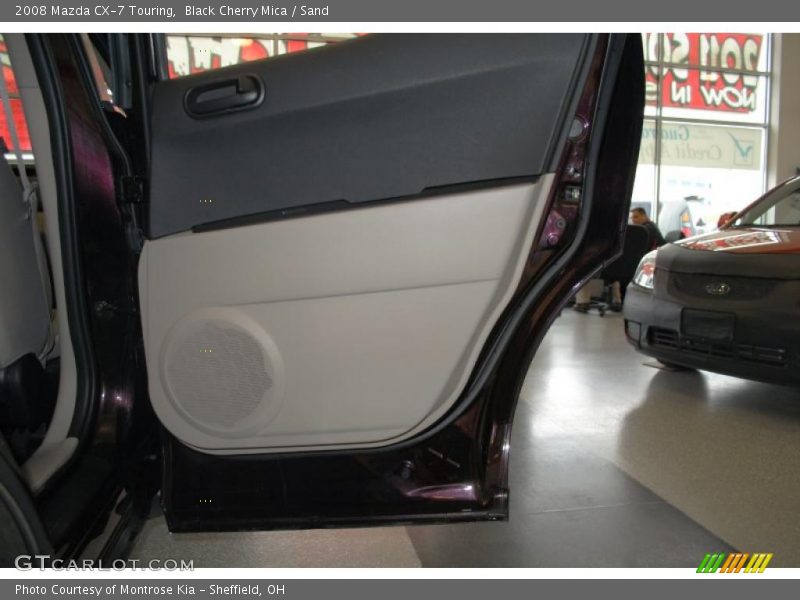 Black Cherry Mica / Sand 2008 Mazda CX-7 Touring
