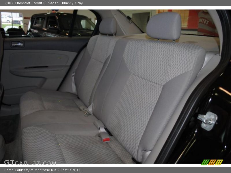 Black / Gray 2007 Chevrolet Cobalt LT Sedan
