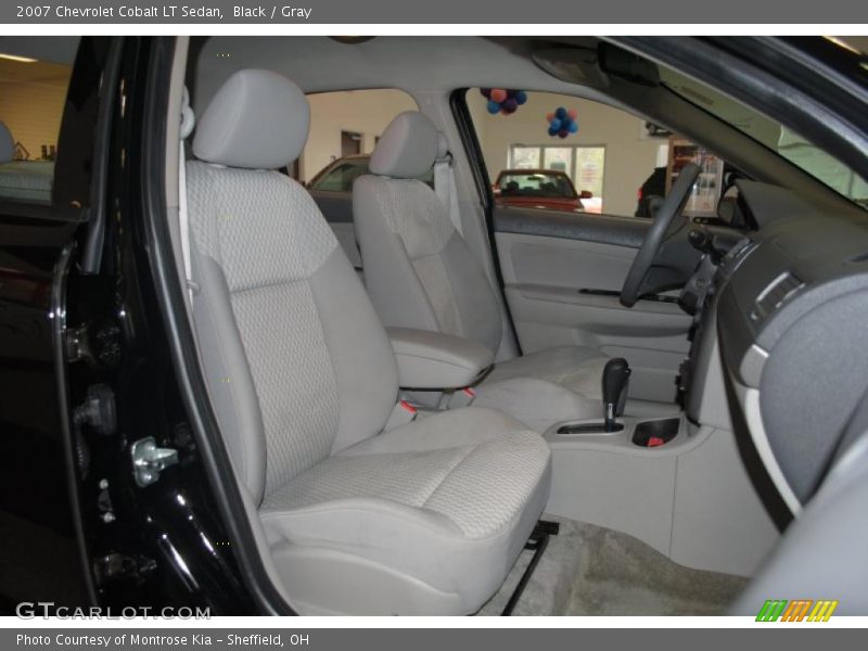 Black / Gray 2007 Chevrolet Cobalt LT Sedan
