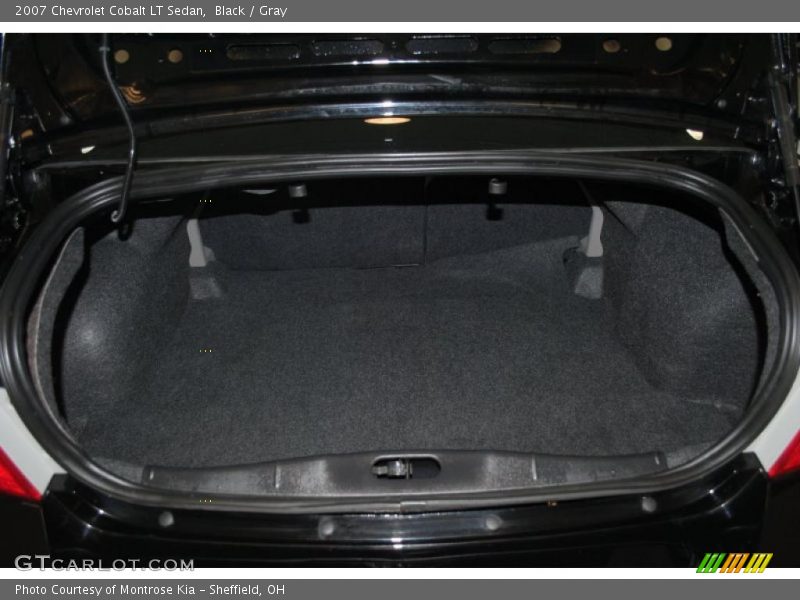 Black / Gray 2007 Chevrolet Cobalt LT Sedan