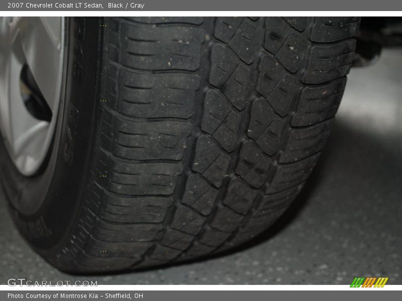 Black / Gray 2007 Chevrolet Cobalt LT Sedan