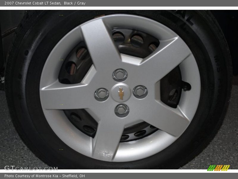 Black / Gray 2007 Chevrolet Cobalt LT Sedan
