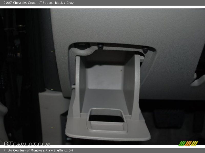 Black / Gray 2007 Chevrolet Cobalt LT Sedan