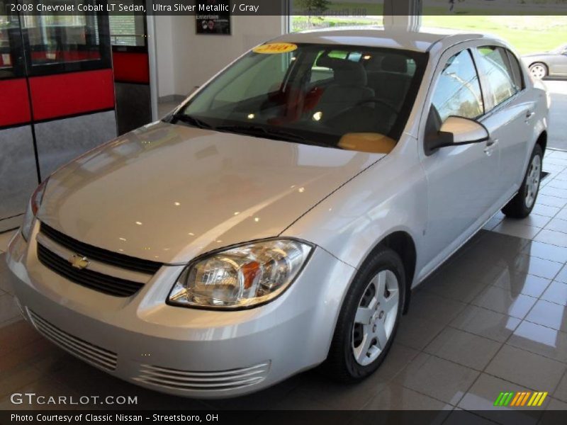 Ultra Silver Metallic / Gray 2008 Chevrolet Cobalt LT Sedan