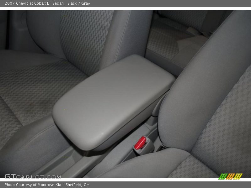 Black / Gray 2007 Chevrolet Cobalt LT Sedan