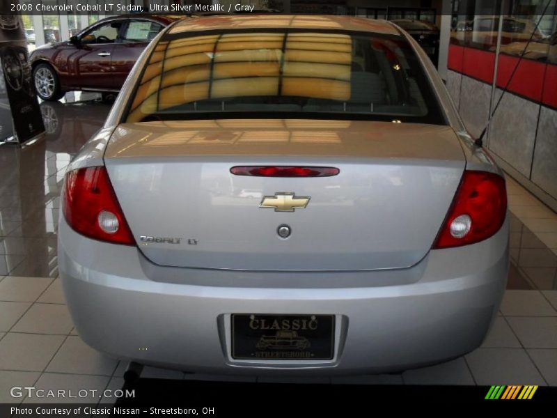 Ultra Silver Metallic / Gray 2008 Chevrolet Cobalt LT Sedan