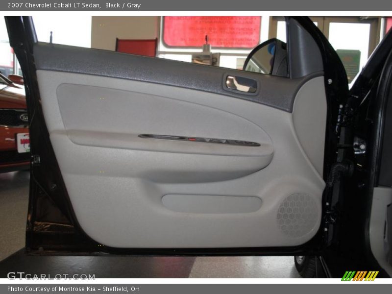 Black / Gray 2007 Chevrolet Cobalt LT Sedan