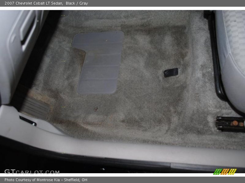 Black / Gray 2007 Chevrolet Cobalt LT Sedan