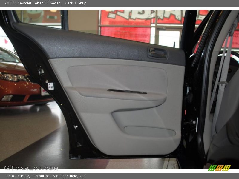 Black / Gray 2007 Chevrolet Cobalt LT Sedan