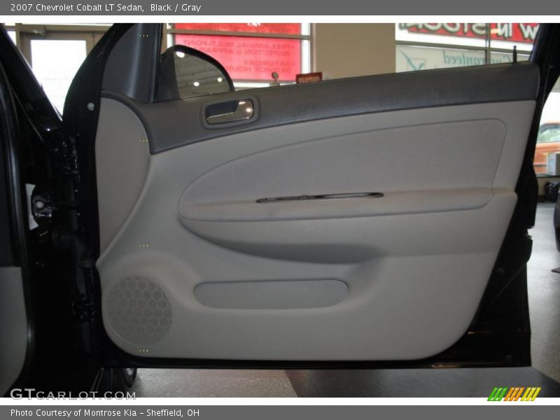 Black / Gray 2007 Chevrolet Cobalt LT Sedan