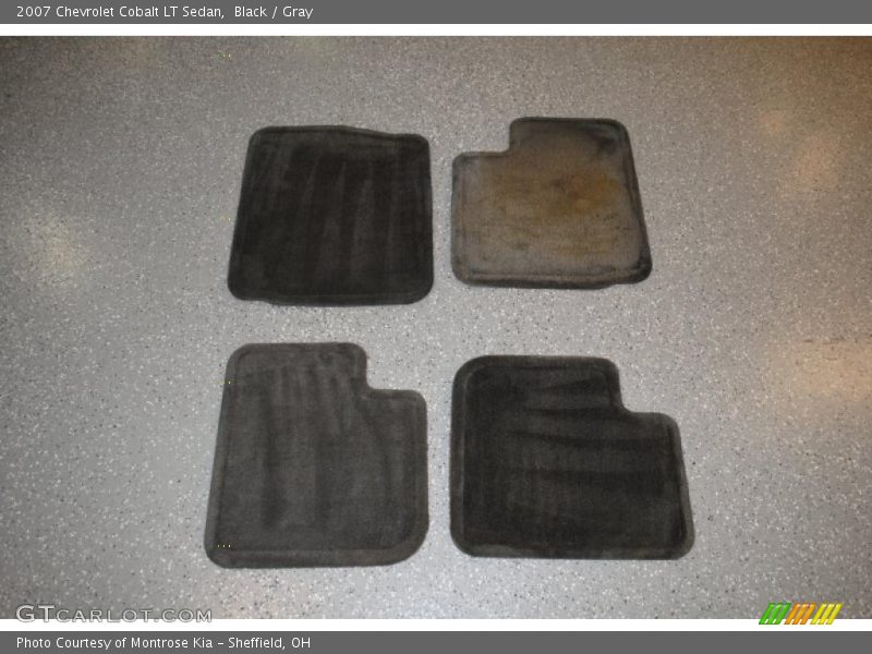 Black / Gray 2007 Chevrolet Cobalt LT Sedan