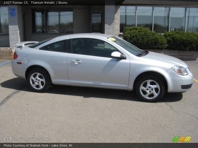 Titanium Metallic / Ebony 2007 Pontiac G5