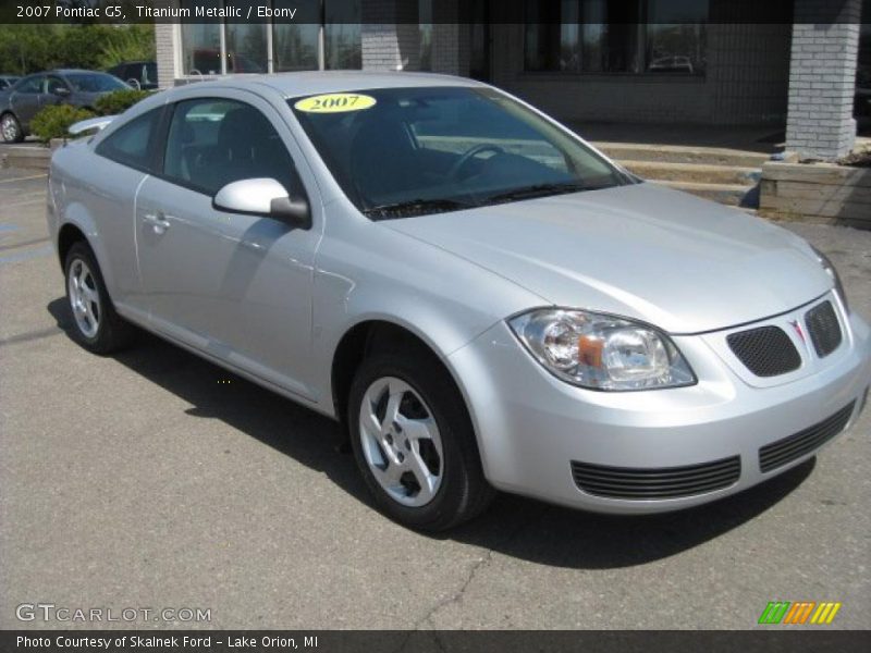 Titanium Metallic / Ebony 2007 Pontiac G5