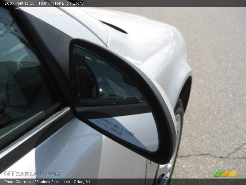 Titanium Metallic / Ebony 2007 Pontiac G5