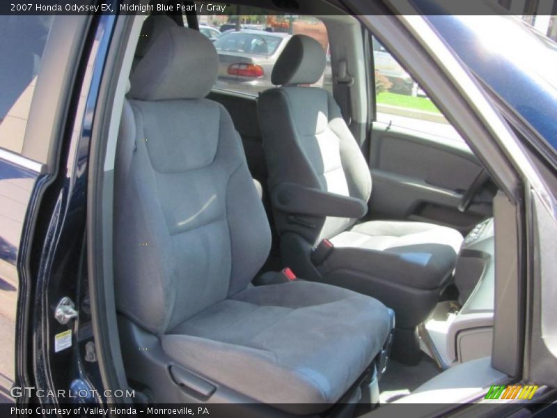 Midnight Blue Pearl / Gray 2007 Honda Odyssey EX