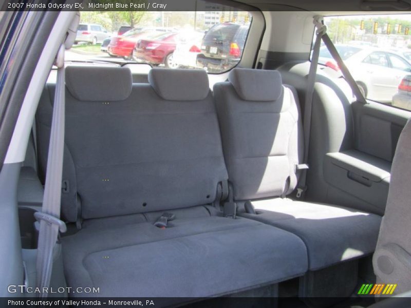 Midnight Blue Pearl / Gray 2007 Honda Odyssey EX