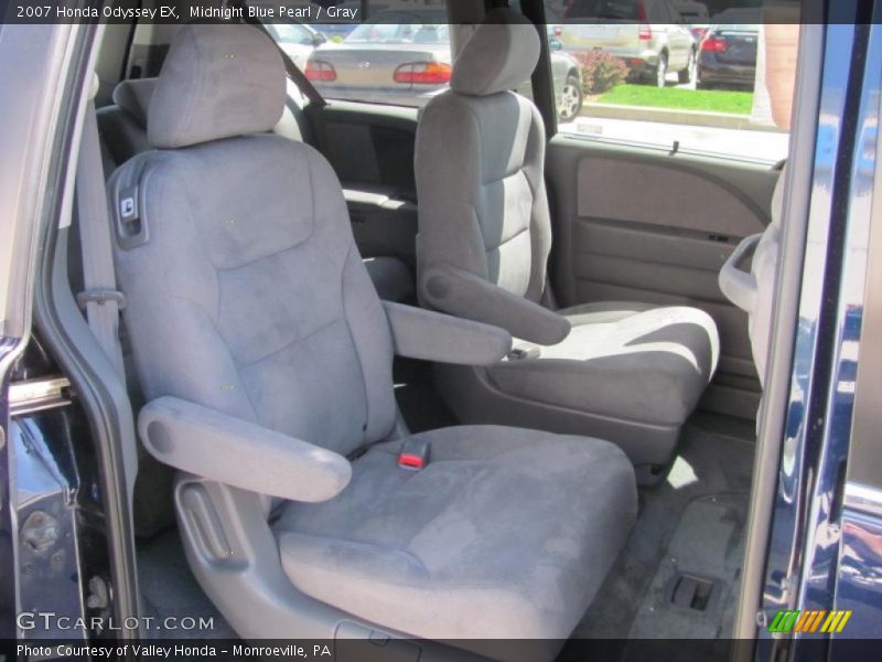 Midnight Blue Pearl / Gray 2007 Honda Odyssey EX