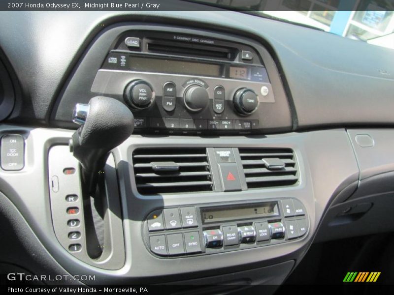 Midnight Blue Pearl / Gray 2007 Honda Odyssey EX