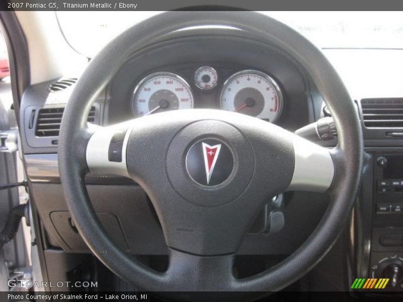 Titanium Metallic / Ebony 2007 Pontiac G5