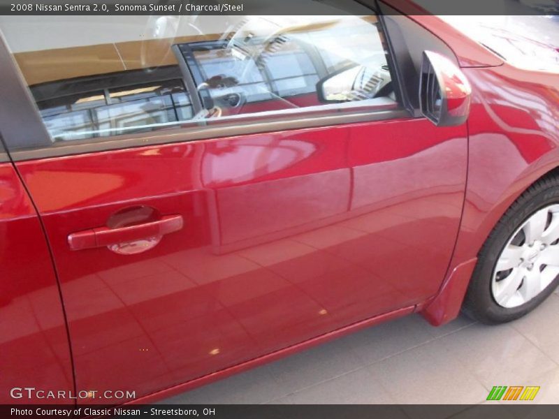 Sonoma Sunset / Charcoal/Steel 2008 Nissan Sentra 2.0