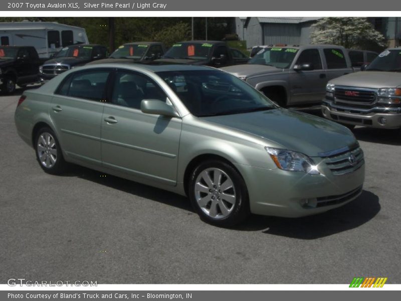 Silver Pine Pearl / Light Gray 2007 Toyota Avalon XLS