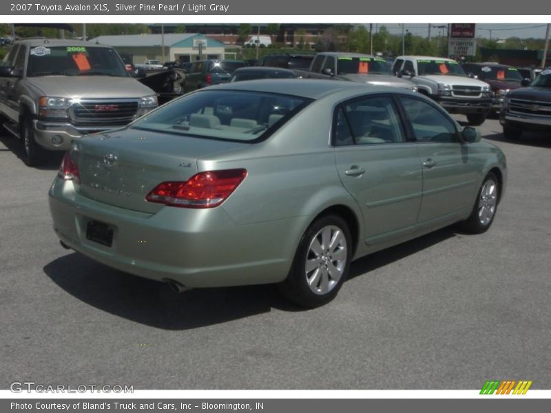 Silver Pine Pearl / Light Gray 2007 Toyota Avalon XLS