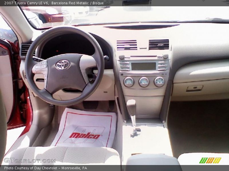 Barcelona Red Metallic / Bisque 2007 Toyota Camry LE V6