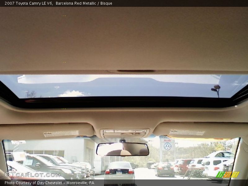 Barcelona Red Metallic / Bisque 2007 Toyota Camry LE V6