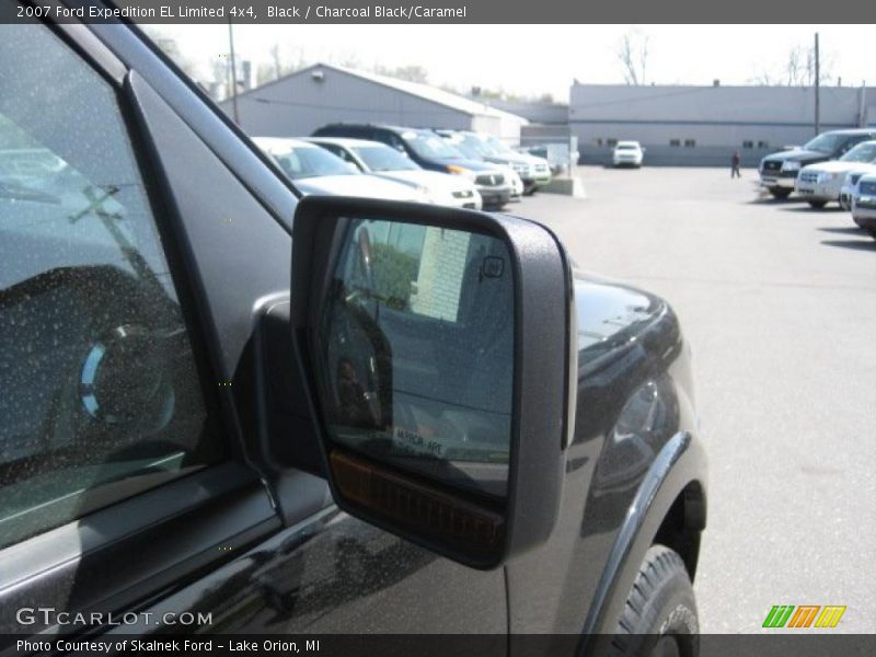 Black / Charcoal Black/Caramel 2007 Ford Expedition EL Limited 4x4